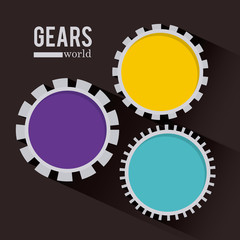 gears world  design