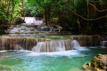Huai mae khamin waterfall - Kanjanaburi
