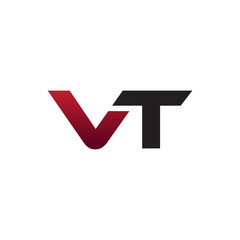 Modern Initial Logo VT
