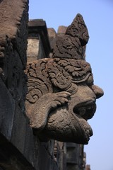 Obraz premium gargouille à Borobudur