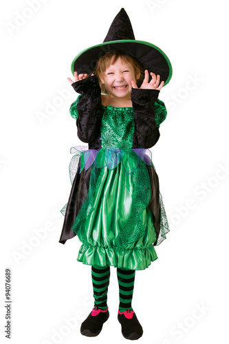 "Little girl in costume for Halloween" Stock photo and royalty-free