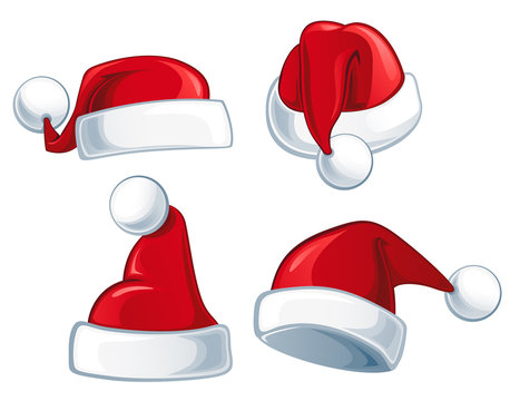 Christmas hats set