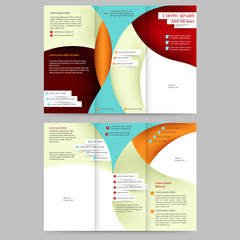 Abstract brochure template