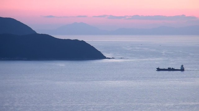 sunset sea japan fukui