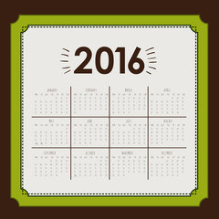 calendar year 2016