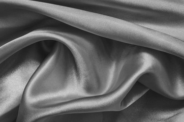 Texture gray satin, silk background