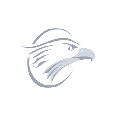 Obraz premium bold eagle template