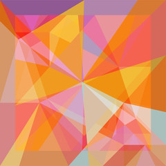 abstract triangle background, vector, fictional artwork