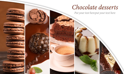 Chocolate desserts