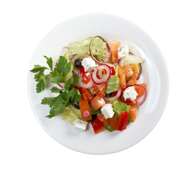 Greek Mediterranean salad