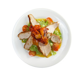 Roast chicken fillet