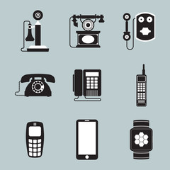 Phone icons