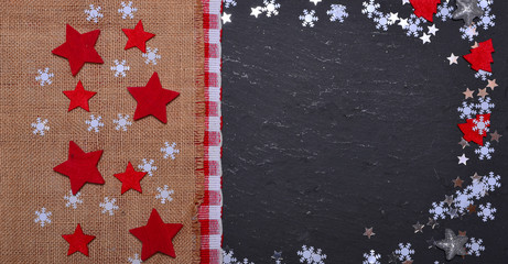 Weihnachten Schiefertafel Hintergrund