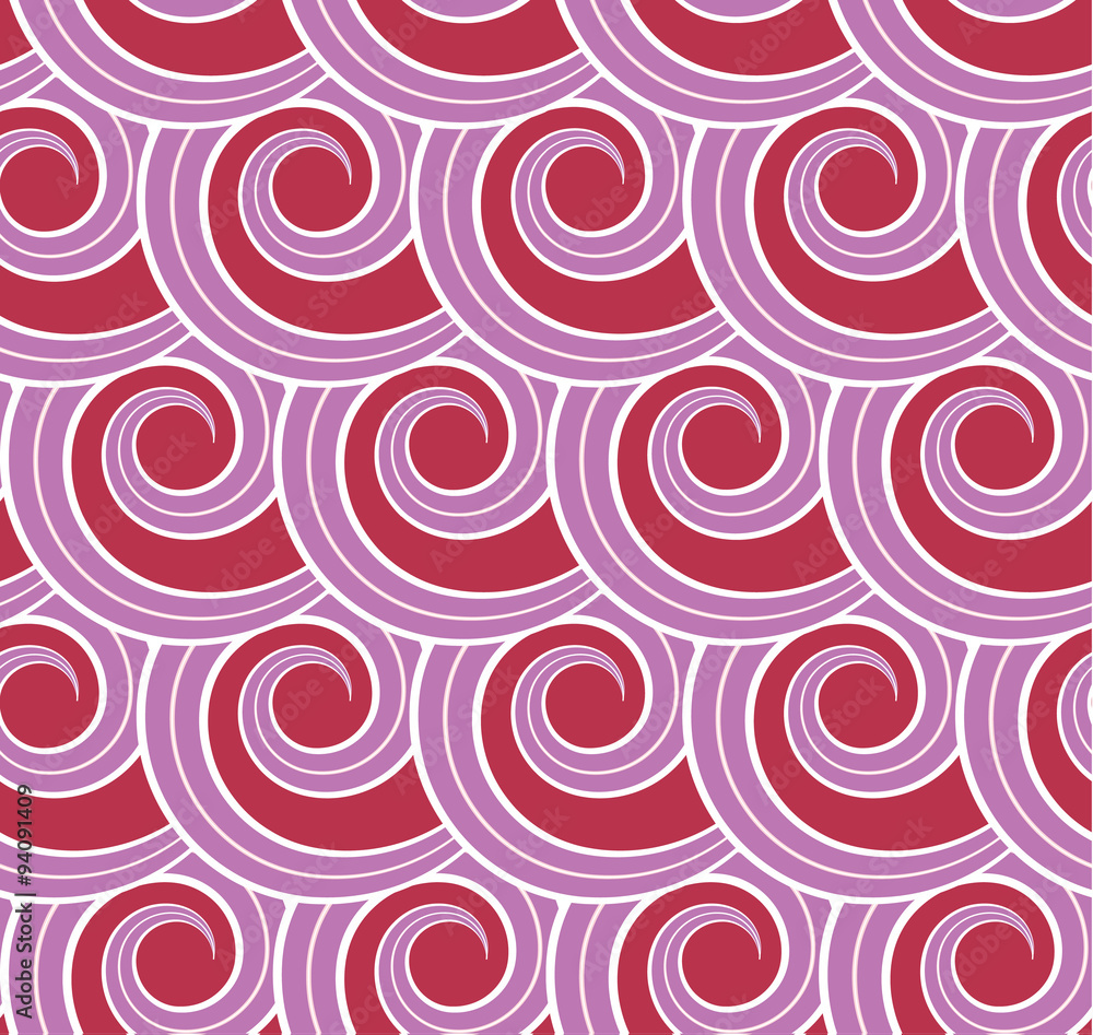 Poster seamless spiral pattern.vector