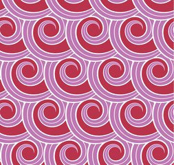 Seamless spiral pattern.Vector