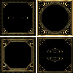 Gold Vintage Backgrounds  © Giraphics
