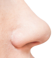 woman nose