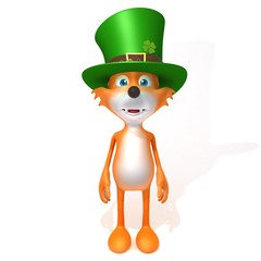 Fox Green Leprechaun