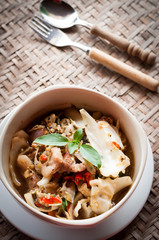 North-eastern thai Spicy Soup with Pork, 