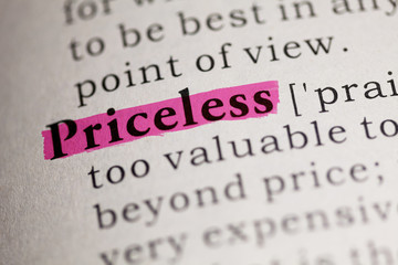 Obraz premium Priceless