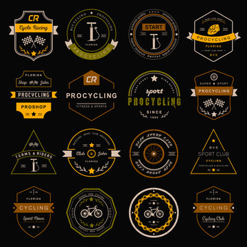 Badges and logos Cycling