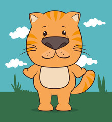 Animal cartoon graphic design