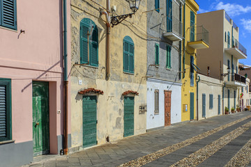 Alghero op Sardinië, centrum oude stad