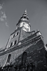 Fototapeta na wymiar Old european church