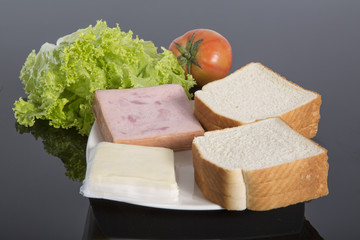 Ingredientes para sanduches