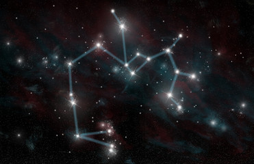 The Constellation of Sagittarius the Archer - 94109252