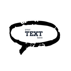Text bubble vector illustration