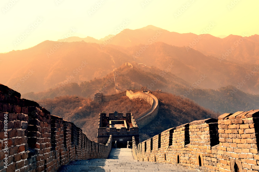 Wall mural Great Wall morning