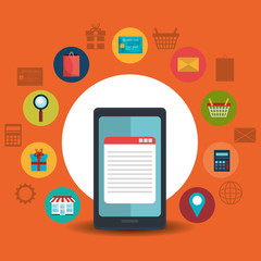 ecommerce,shopping and marketing design.