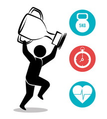 Fitness healthty lifestyle design