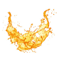 orange juice splash