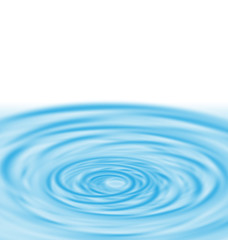 Water Twirl Blue Abstract Background