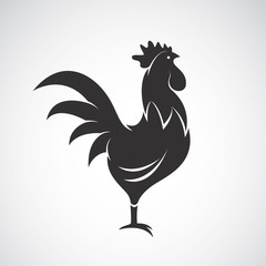 Vector image of an cock on white background © yod67
