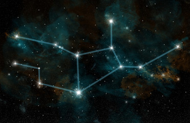 The Constellation of Virgo the Virgin - 94117466