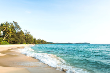 Beautiful tropical beach landscape at koh kood island,Thailand