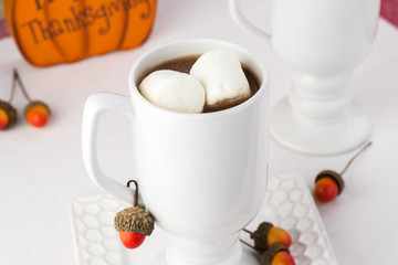 Hot chocolate.