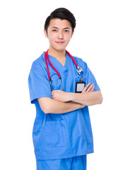 Asian man doctor