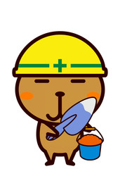 工事中の動物シリーズ