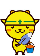 工事中の動物シリーズ