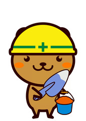 工事中の動物シリーズ