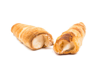 rolls with cream