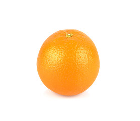 Ripe tangerines isolated on white background
