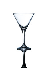 empty martini glass