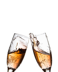 two glass of champagne