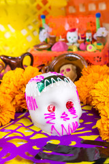 Ofrenda de dia de muertos 