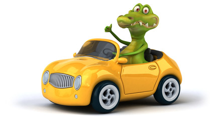 Fun crocodile